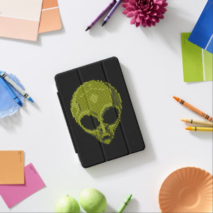Green Alien Head  iPad Mini Cover