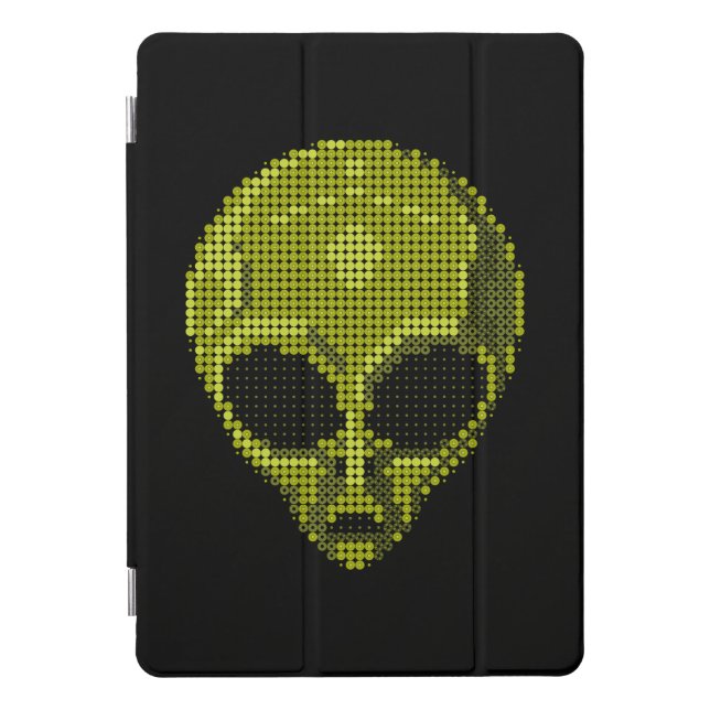 Green Alien Head  iPad Pro Cover (Front)