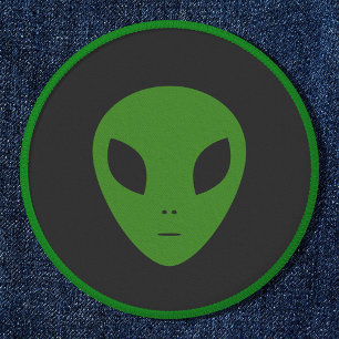 Green Alien Patch