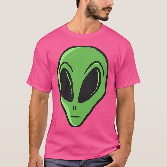 Green Alien T-Shirt (Front)