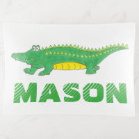 Green Alligator Croc Crocodile Gator Animal