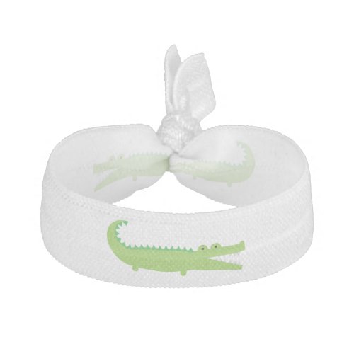 Green Alligator Hair Tie