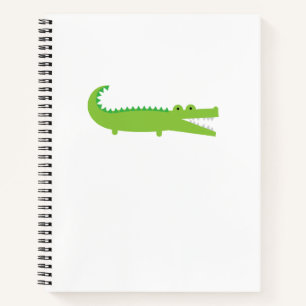 Green Alligator Notebook