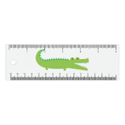 Green Alligator Ruler