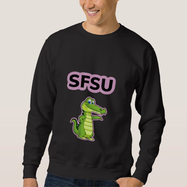 Green Alligator Sweatshirt (Front)