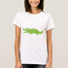 Kids Cute Alligator And Balloon 1st Birthday Shirt | Zazzle.com