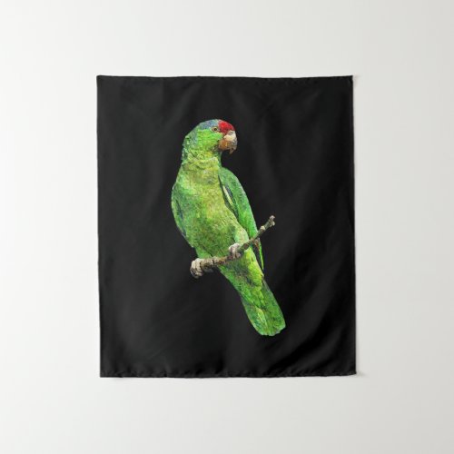 Green Amazon Parrot Bird T Tapestry