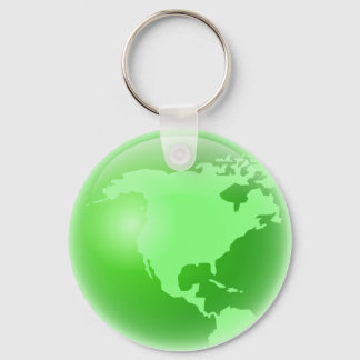 Green America Keychain