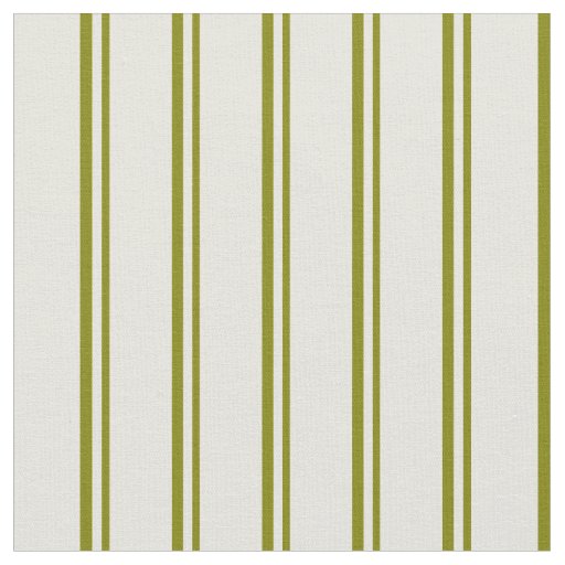 Green and Beige Lines Fabric