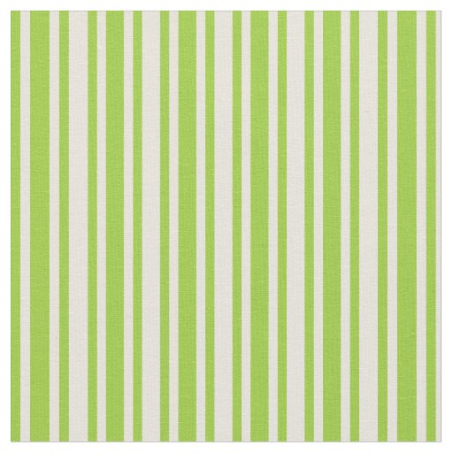 Green and Beige Pattern of Stripes Fabric
