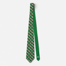 Green and Beige Stripe HH-60 Pattern Christmas