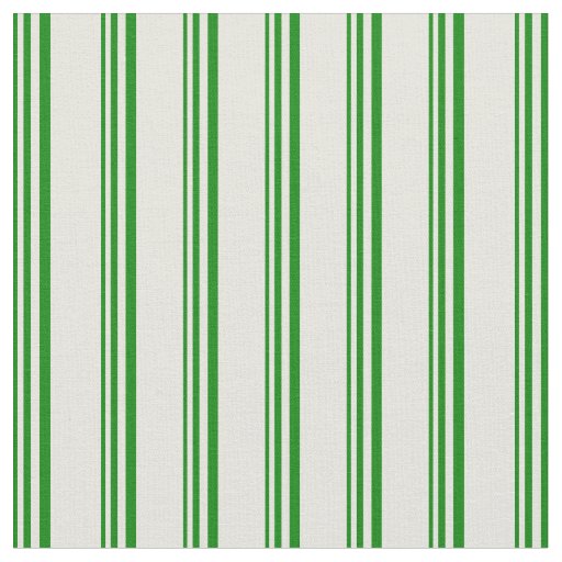 Green and Beige Stripes/Lines Pattern Fabric