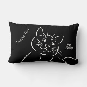 Green and Black Animal Print Lumbar Pillow