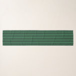 Green and black candy stripes scarf<br><div class="desc">Green and black candy stripes</div>