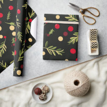 Green and black festive Christmas