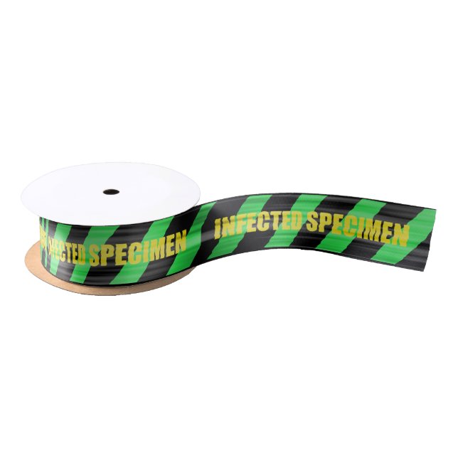Green and Black Infected Specimen Ribbon (Spool)