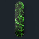 Green and Black Marble, Skateboard<br><div class="desc">Green and Black Marble</div>