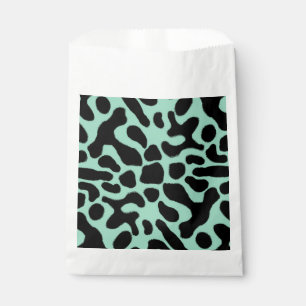 Green and Black Poison Dart Frog Favor Bag