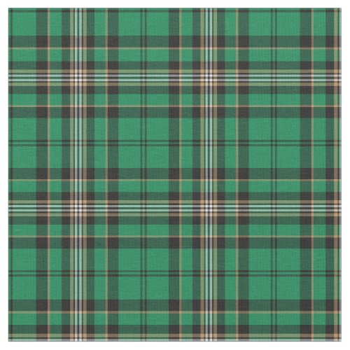Green and Black Sporty Plaid Fabric