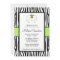 Green and Black Zebra Heart Mobile Baby Shower