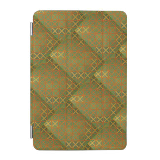Green And Blue Geometrical Abstract iPad Mini Cover