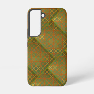 Green And Blue Geometrical Abstract Samsung Galaxy S22 Case