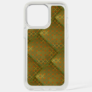Green And Blue Geometrical Abstract iPhone 15 Pro Max Case