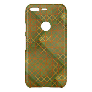Green And Blue Geometrical Abstract Uncommon Google Pixel Case