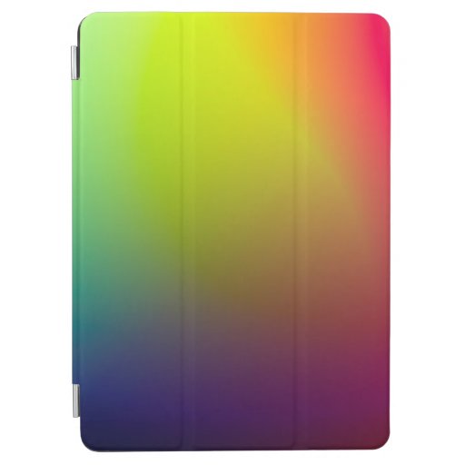 GREEN AND BLUE LIGHT ILLUSTRATION iPad AIR COVER