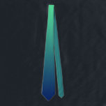 Green and blue ombre neck tie<br><div class="desc">Green and blue ombre</div>