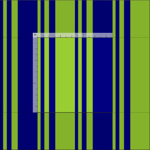 Green and Blue Stripes Pattern Fabric