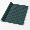 Green and blue tartan plaid