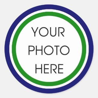 Green and Blue Template Stickers