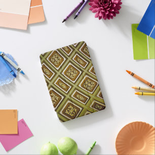 Green and Brown Architecture Print iPad Mini Cover