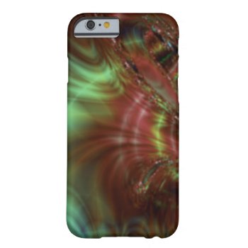 Green and Brown Enigmatic Barely There iPhone 6 Case