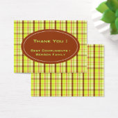 Green and brown plaid pattern (Desk)