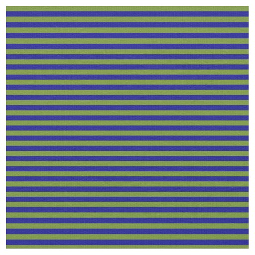 Green and Dark Blue Striped/Lined Pattern Fabric