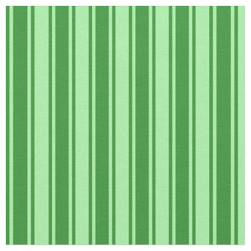 Green and Forest Green Striped/Lined Pattern Fabric