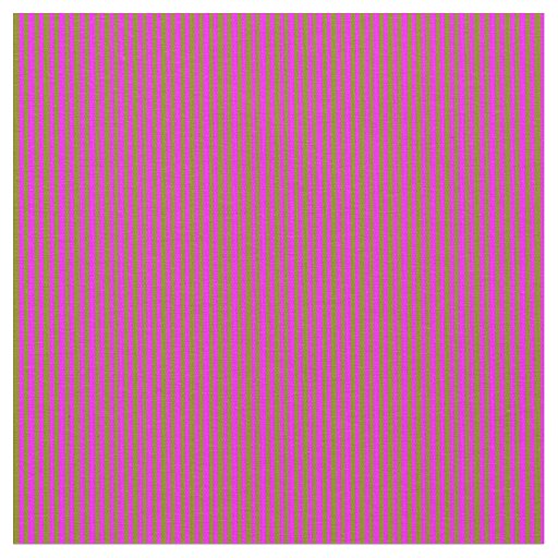 Green and Fuchsia Striped/Lined Pattern Fabric