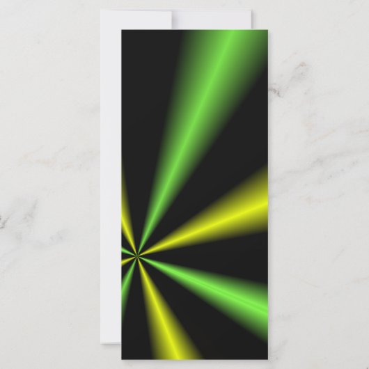 Green and Gold Lightbeams (Back)