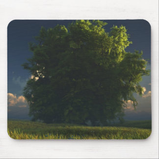 Green and Gold Mousepad
