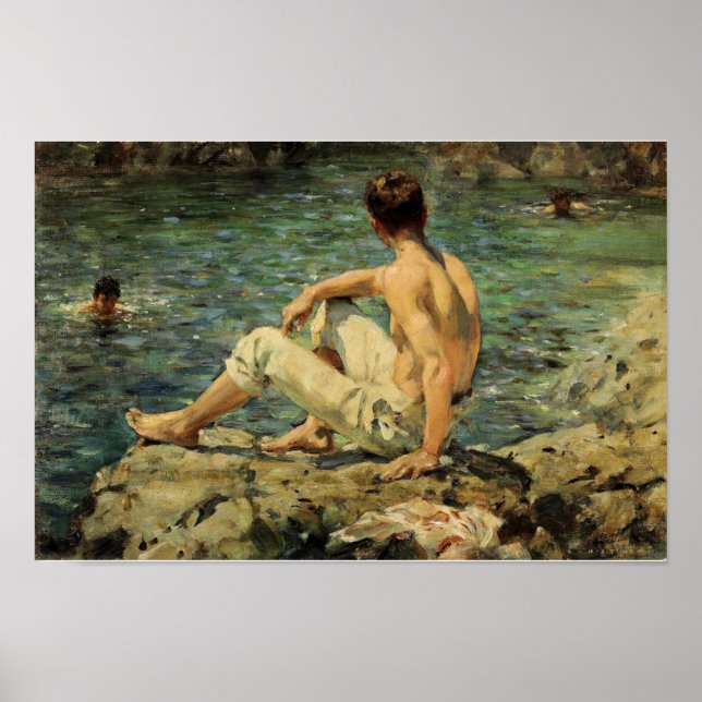 Green and Gold Poster (Front)