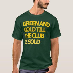 mufc green and gold shirt