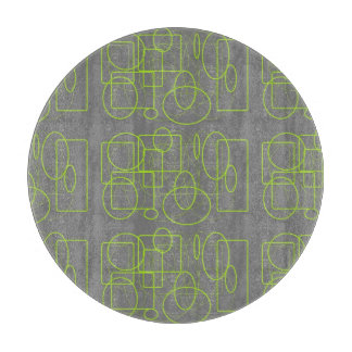 Green and Gray Cutting Board