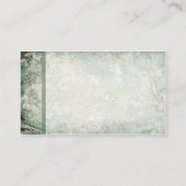 Green and Ivory Floral Placecards (Back)