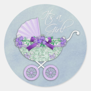 27inx18in, Decal Sticker Multiple Sizes Congratulations Its a Baby Girl Purple Lifestyle Congratulations Its a Girl Outdoor Store Sign Purple 