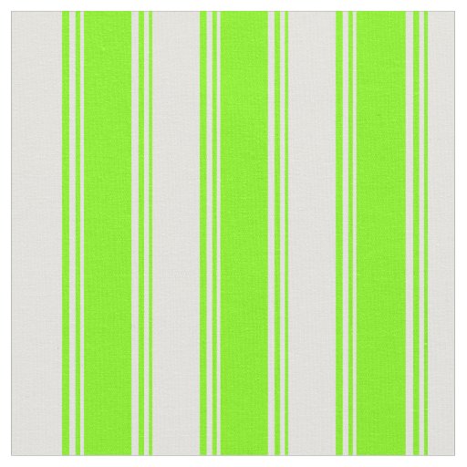 Green and Light Cyan Colored Stripes Fabric