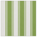 [ Thumbnail: Green and Light Cyan Stripes/Lines Pattern Fabric ]