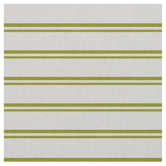 Green and Light Grey Colored Pattern Fabric (Close Up)