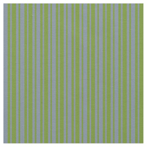 Green and Light Slate Gray Colored Lines Fabric